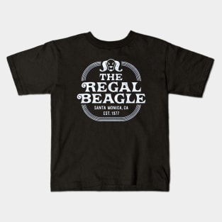 Regal Beagle Company Retro Vintage Santa Monica Kids T-Shirt